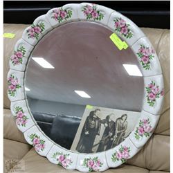 PORCELAIN ROUND 26" MIRROR