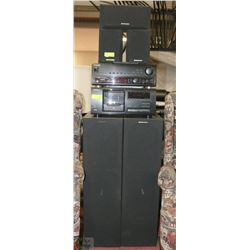 PIONEER VSX455 HOME AMP WITH CD CHANGER AND