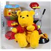 Image 1 : FISHER PRICE BALL GAME , WINNIE THE POOH BACK PACK