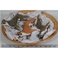 3 COLLECTIBLE BOXER DOGS BEST BREED BY NATURE