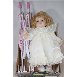 NINA DOLL AND STROLLER