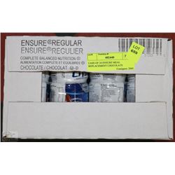 CASE OF 24 ENSURE MEAL REPLACEMENT CHOCOLATE
