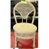 Image 1 : SMALL DOLL WICKER CHAIR