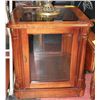 Image 1 : TABLE DISPLAY CASE WITH LIGHT 20"X20"X21"H