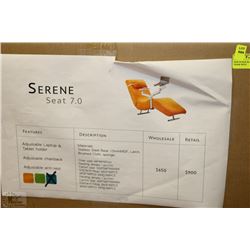 NEW IN BOX BLUE ERGONOMETICAL CHAIR WITH