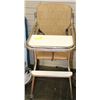 Image 1 : VINTAGE CHILDREN'S HIGH CHAIR