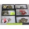 Image 1 : 6 NEW POCKET WATCHES INCLUDING ELVIS, BUGS,