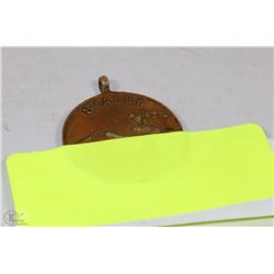 1943 OCTOBER 1ST VINTAGE 8TH ARMY WAR MEDAL