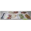 Image 1 : 8 NEW FASHION BEADED NECKLACES IN BOXES