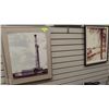 Image 1 : LOT OF 2 FRAMED PICTURES OF AN 79'S OIL RIG