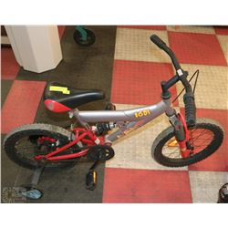 FULL SUSPENSION KID BIKE C/W TRAINING WHEELS