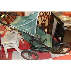 EXPEDITION BABY TREND JOGGING STROLLER WITH BRAKES