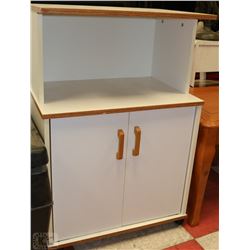 2 TONE MICROWAVE STAND
