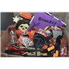 Image 1 : BOX OF HALLOWEEN COSTUMES, DECORATIONS & MORE