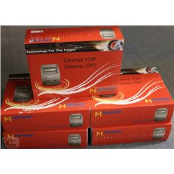 BUNDLE OF FIVE DIGITAL/ANALOG TERMINAL ADAPTERS