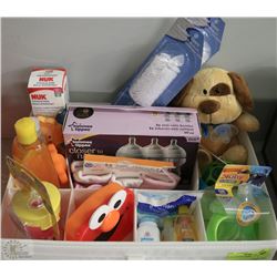 FLAT OF BABY ITEMS