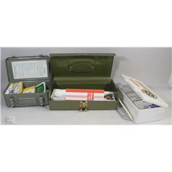 BERNZ-O-MATIC JET TORCH W/ CASE AND 2 FIRSTAID