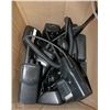 Image 1 : BOX OF MISC 2 WAY RADIOS, CHARGERS, ACCESS MIKE
