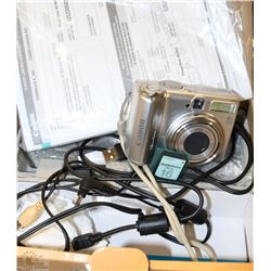 CANON POWERSHOT DIGITAL CAMERA W/ ACCESSORIES