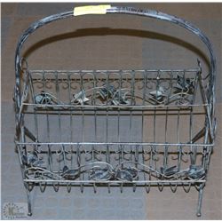 DECORATIVE METAL CONTAINER