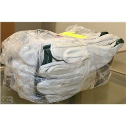 BUNDLE OF BOB DALE LEATHER WORK GLOVES