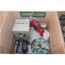 BOX 6 INCLUDES WALL HANGING BIRD PLATES W/