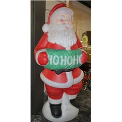VINTAGE 3' LIGHT UP SANTA