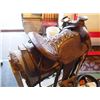 Image 2 : 15" Saddle, Bridle, Saddle Blankets, Saddle Tree (Pleasure Saddle)