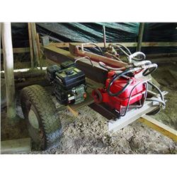 Homemade Log Splitter