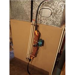 Right Hand Recurve Bow W/ Reel, Line, And Fish Arrows