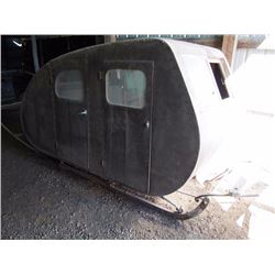 2 Horse Caboose W/ Poles, Eveners