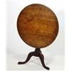 Image 1 : Victorian circular mahogany snap top table …