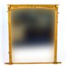 Image 1 : Large gilt framed over mantel mirror, 120 x…