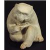 Image 1 : Seated bisque monkey, 16cm high…