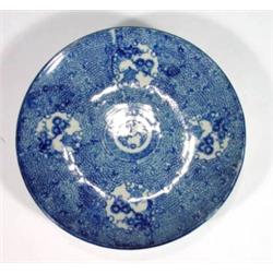 Japanese blue and white porcelain plate tra…