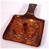 Image 1 : Arts and Crafts square copper chamberstick,…