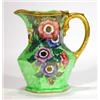 Image 1 : Octagonal Maling jug hand coloured and tran…
