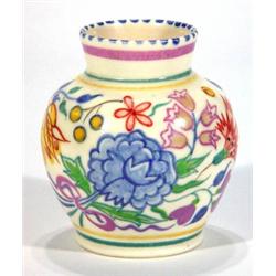 Poole pottery traditional vase hand painted…