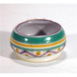 Poole pottery Art Deco salt pot hand painte…