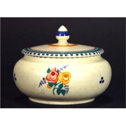 Poole pottery traditional pot and cover, ha…