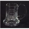 Image 1 : Clear Whitefriars glass tankard commemorati…