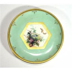 Victorian Mintons plates, hand painted with…