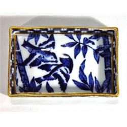 Rectangular Coalport pin tray transfer prin…