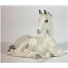 Image 1 : Hand painted USSR seated white horse, marks…