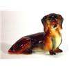 Image 1 : Hand painted Goebels seated Dachshund, mark…