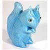 Image 1 : Blue glazed Sylac style squirrel clutching …