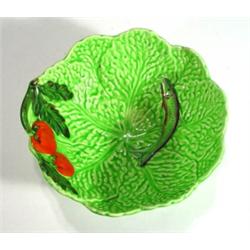 Hand painted Wade-Heath leaf pattern bowl d…