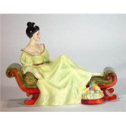 Hand painted Royal Doulton figurine 'At Eas…