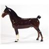 Image 1 : Hand painted Beswick standing brown horse, …