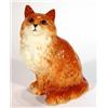 Image 1 : Large hand painted Beswick ginger cat, prin…